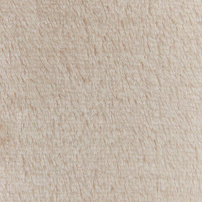 Throw Blanket Beige 220 x 240 cm Fleece