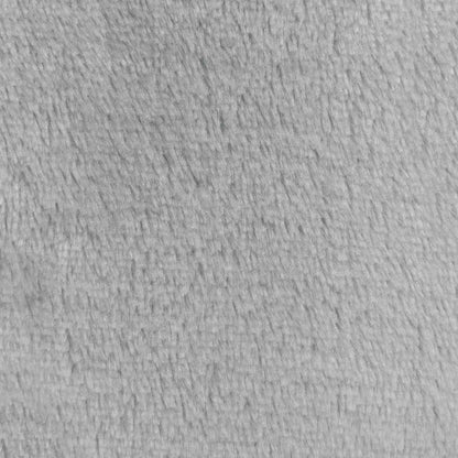 Throw Blanket Grey 130 x 150 cm Fleece