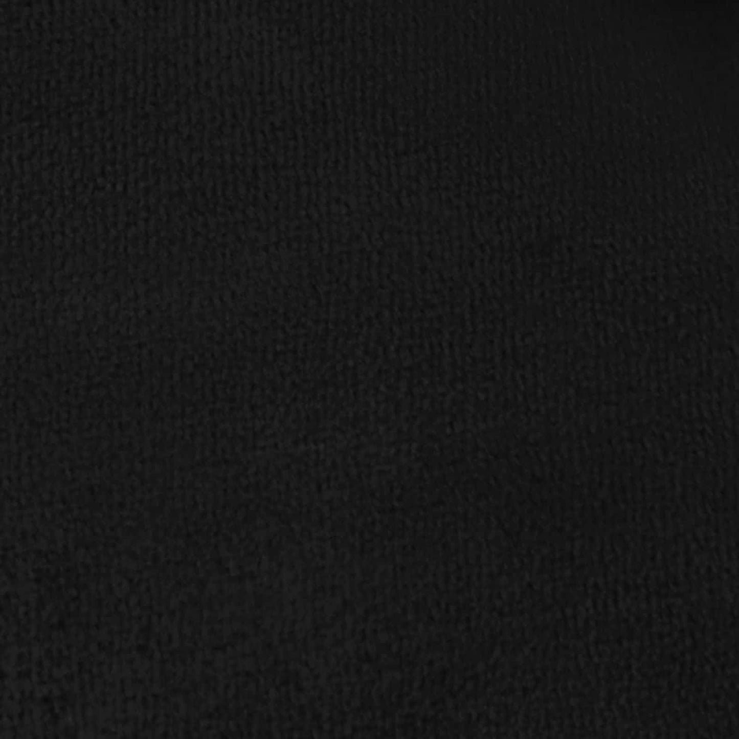 Throw Blanket Black 130 x 150 cm Fleece
