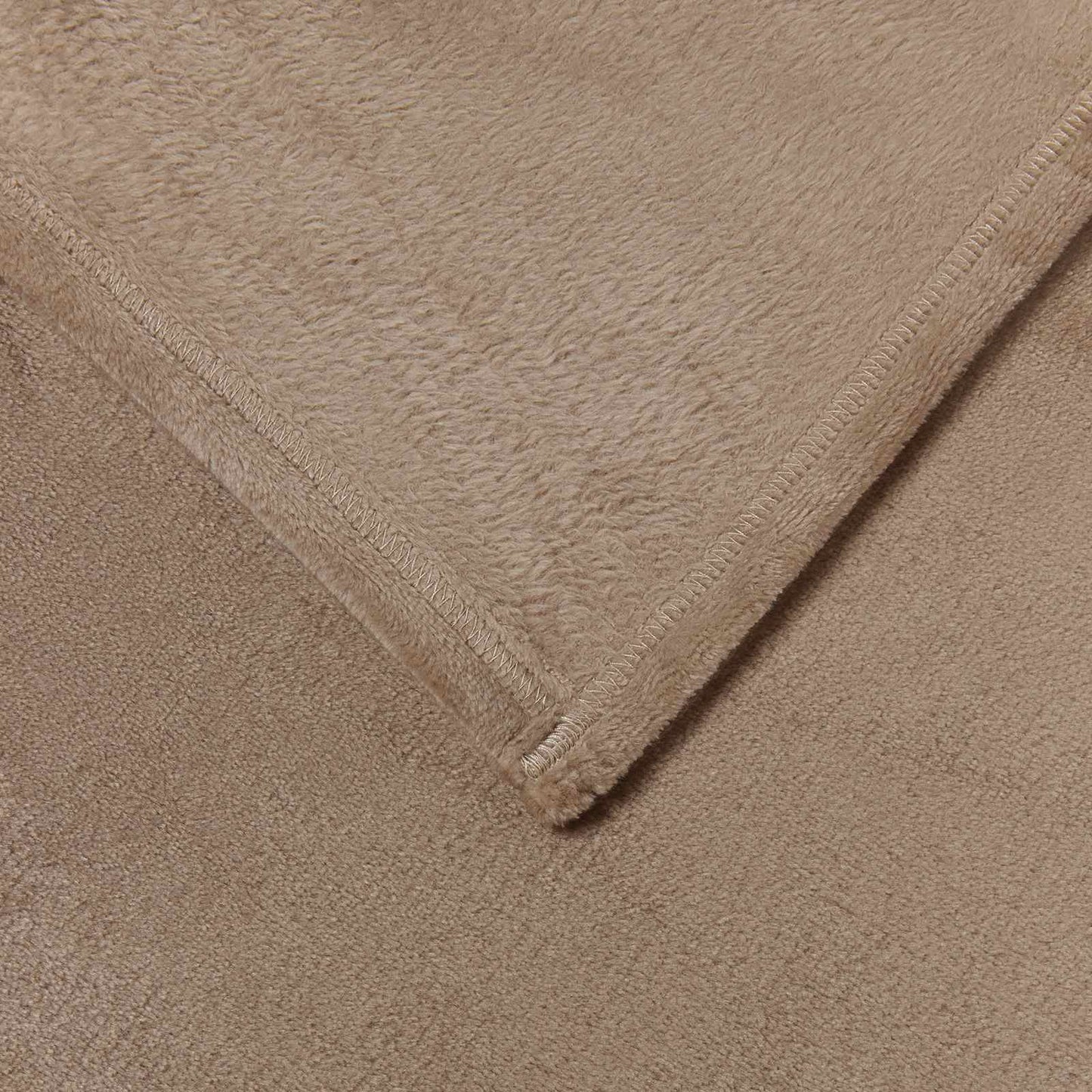 Throw Blankets 6 pcs Camel 240 x 270 cm Fleece