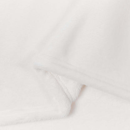 Throw Blankets 6 pcs White 130 x 150 cm Fleece