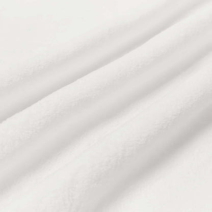 Throw Blankets 6 pcs White 130 x 150 cm Fleece