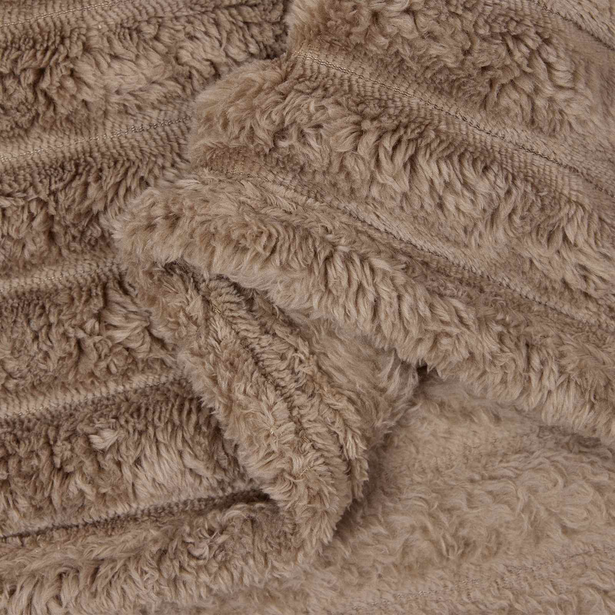Throw Blanket Camel 270 x 240 cm 1.85 kg Fleece