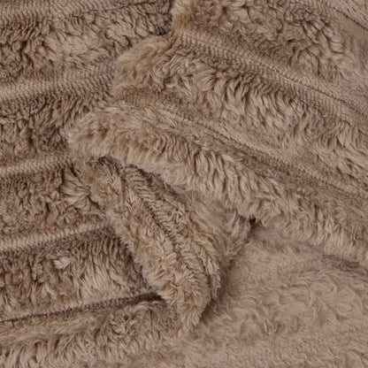 Throw Blanket Camel 270 x 240 cm 1.85 kg Fleece