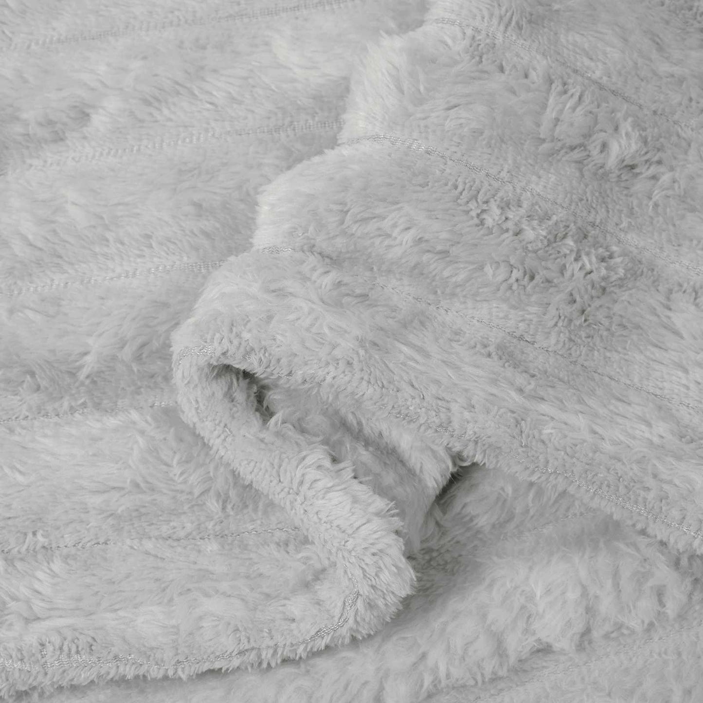 Throw Blanket Grey 200 x 150 cm 0.8 kg Fleece