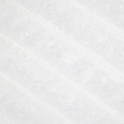 Throw Blanket White 150 x 130 cm Fleece