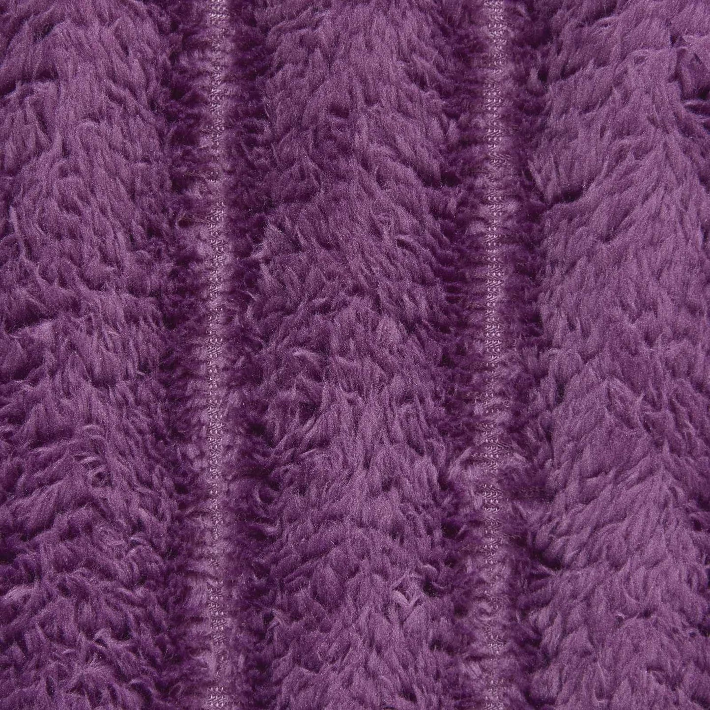 Throw Blanket Purple 200 x 150 cm Fleece