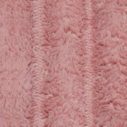 Throw Blanket Pink 150 x 130 cm Fleece