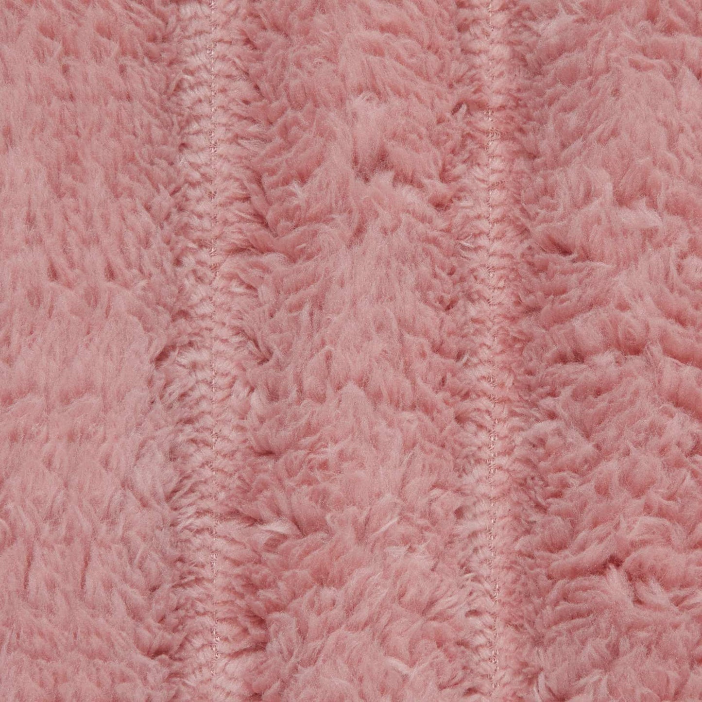 Throw Blanket Pink 270 x 240 cm Fleece