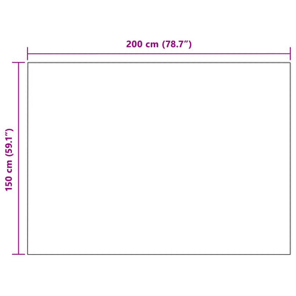 Throw Blankets 6 pcs Black 200 x 150 cm Fleece