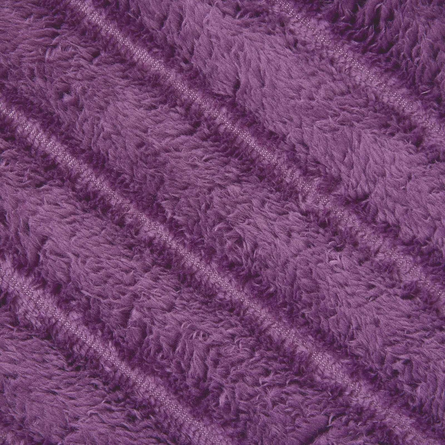 Throw Blankets 6 pcs Purple 150 x 130 cm Fleece