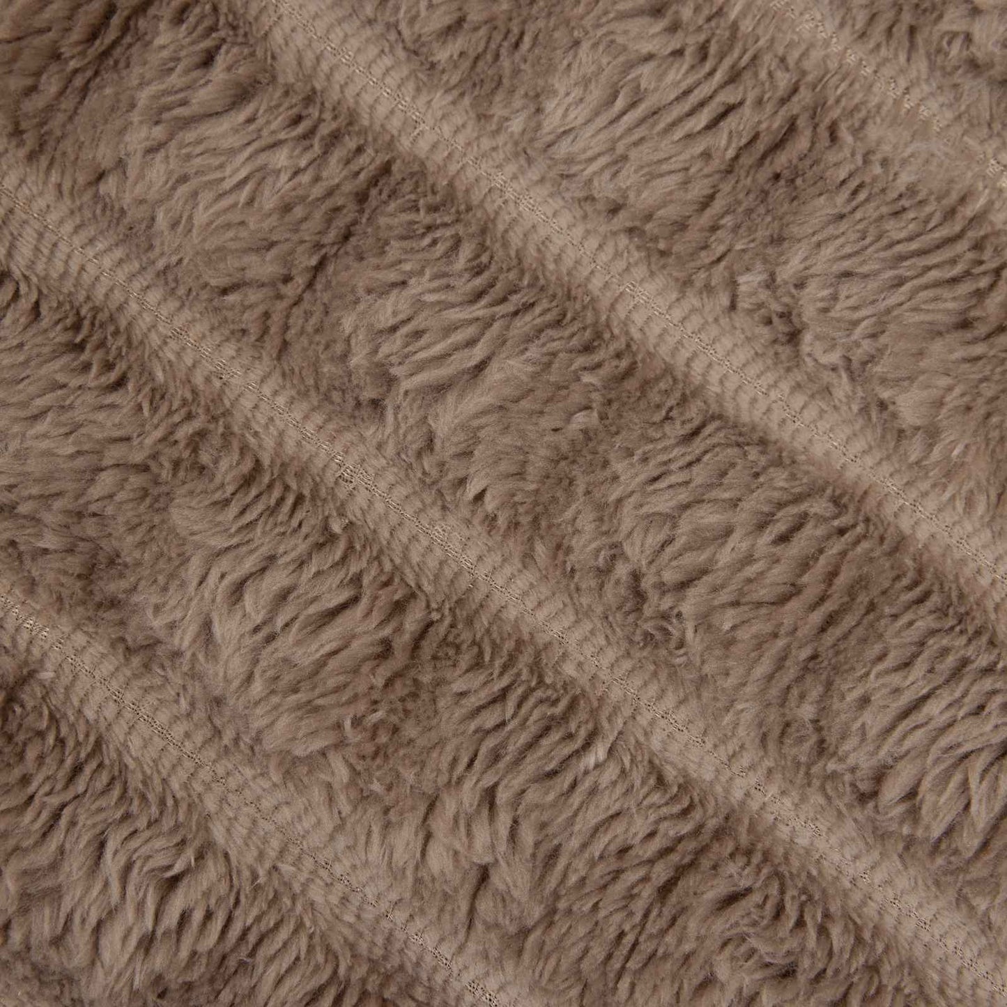 Throw Blanket Camel 270 x 240 cm Fleece