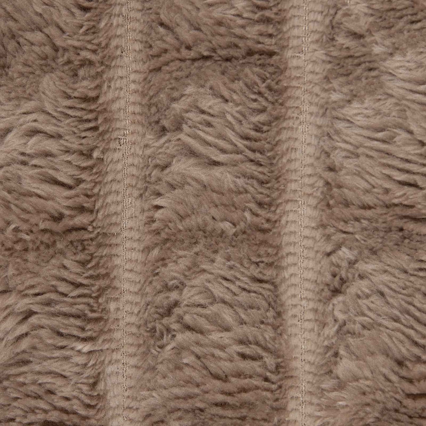 Throw Blanket Camel 270 x 240 cm Fleece