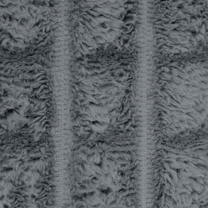 Throw Blanket Dark Grey 200 x 150 cm Fleece