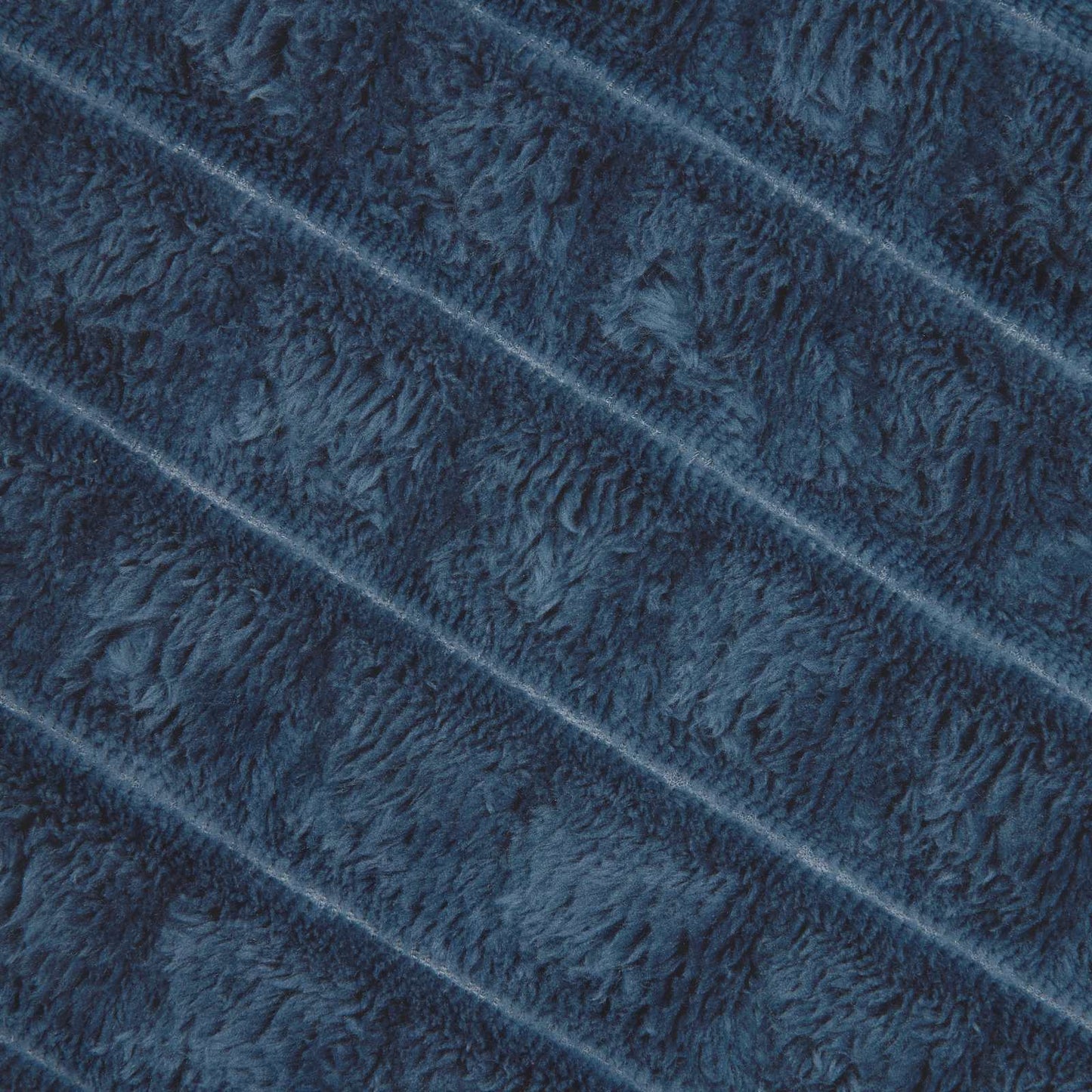 Throw Blanket Navy Blue 200 x 150 cm Fleece