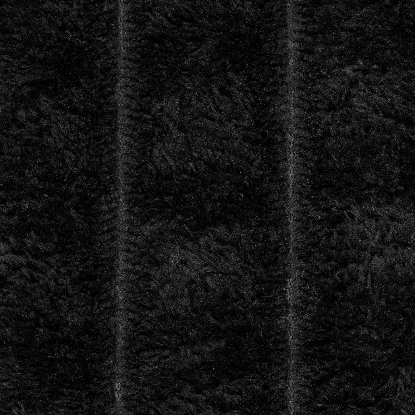 Throw Blanket Black 270 x 240 cm Fleece