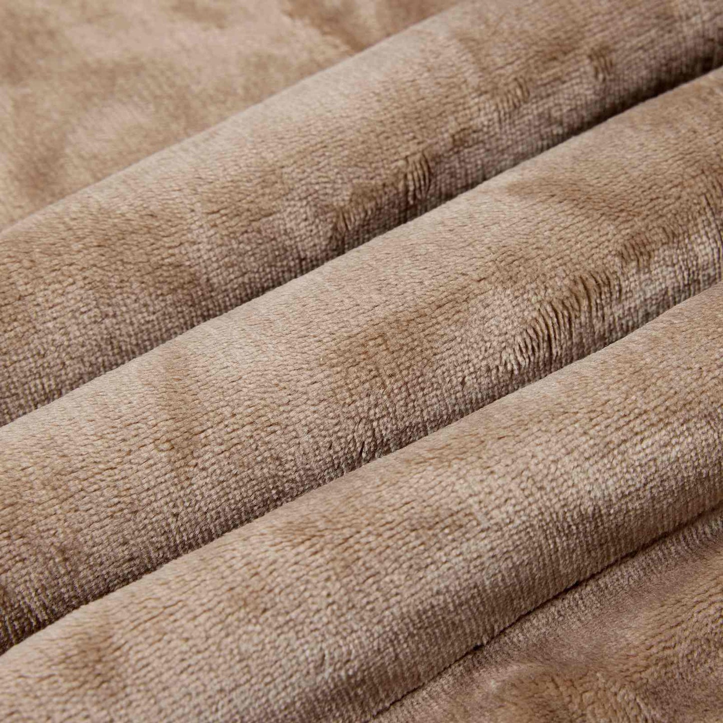 Throw Blanket Camel 130 x 150 cm 1 kg Fleece