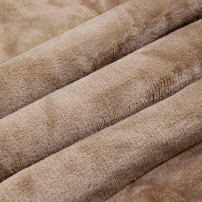 Throw Blanket Camel 130 x 150 cm 1 kg Fleece