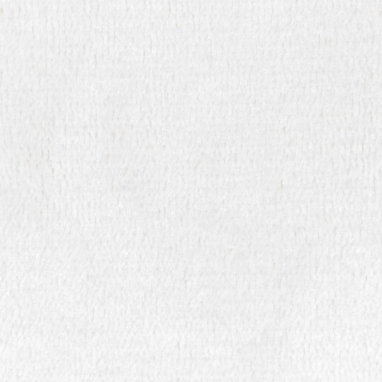 Throw Blanket White 130 x 150 cm 1 kg Fleece