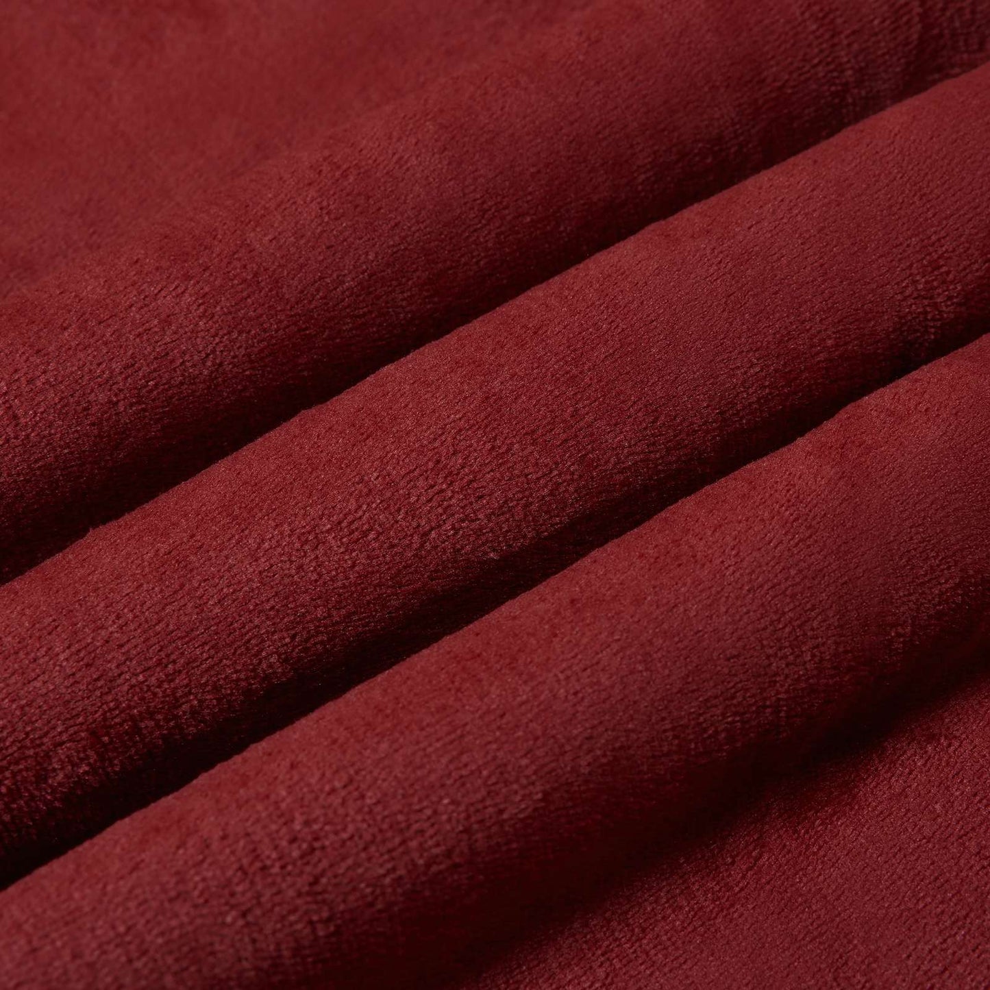 Throw Blanket Bordeaux Red 220 x 240 cm Fleece