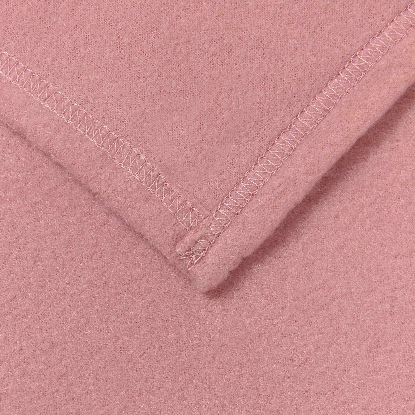 Throw Blanket Pink 240 x 220 cm Fleece