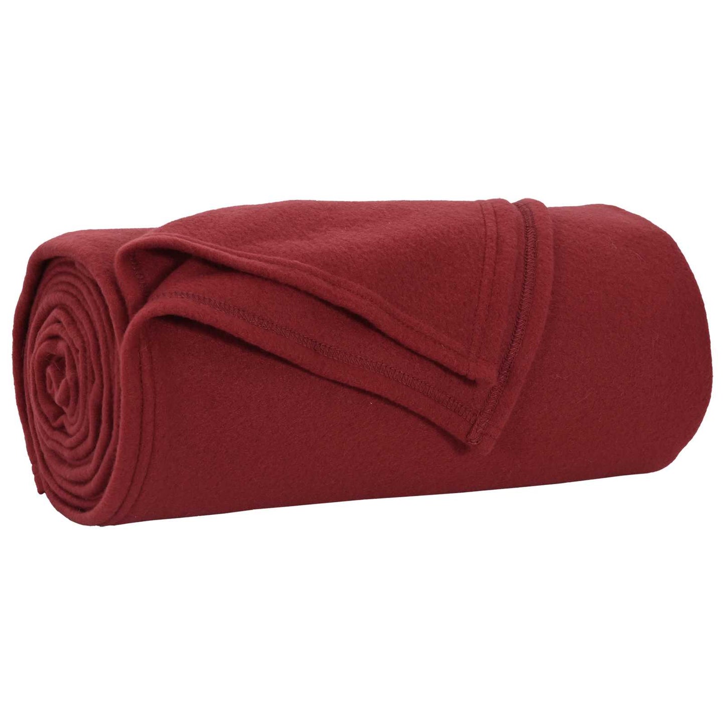 Throw Blankets 24 pcs Bordeaux Red 240 x 220 cm Fleece