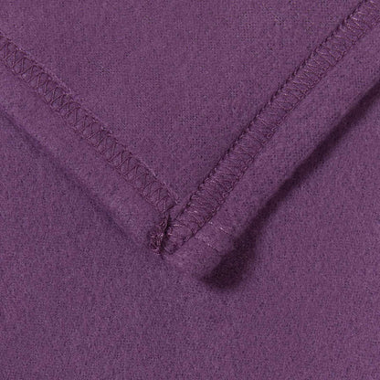 Throw Blankets 24 pcs Purple 170 x 130 cm Fleece