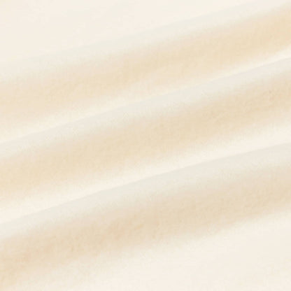 Throw Blanket Cream 280 x 210 cm Fleece