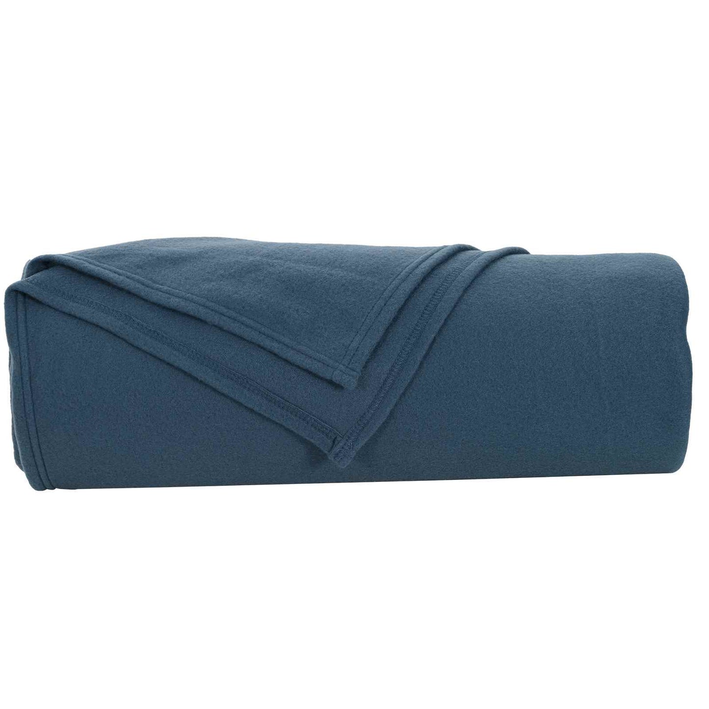 Throw Blanket Navy Blue 210 x 140 cm Fleece