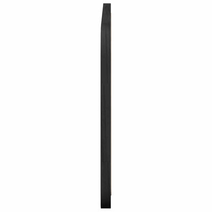 Headboard with Headboard Black 100 x 55 x 3 cm Rattan