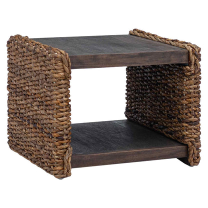 Coffee Table Natural 45 x 45 x 45 cm Solid Mahogany Wood