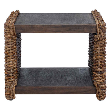 Coffee Table Natural 45 x 45 x 45 cm Solid Mahogany Wood