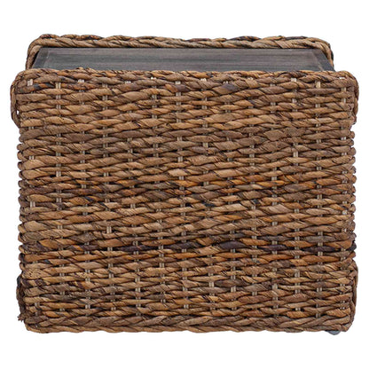 Coffee Table Natural 45 x 45 x 45 cm Solid Mahogany Wood