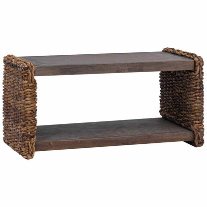 Coffee Table Natural 70 x 35 x 35 cm Solid Mahogany Wood