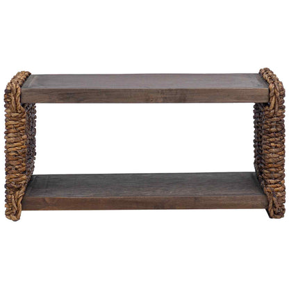 Coffee Table Natural 70 x 35 x 35 cm Solid Mahogany Wood
