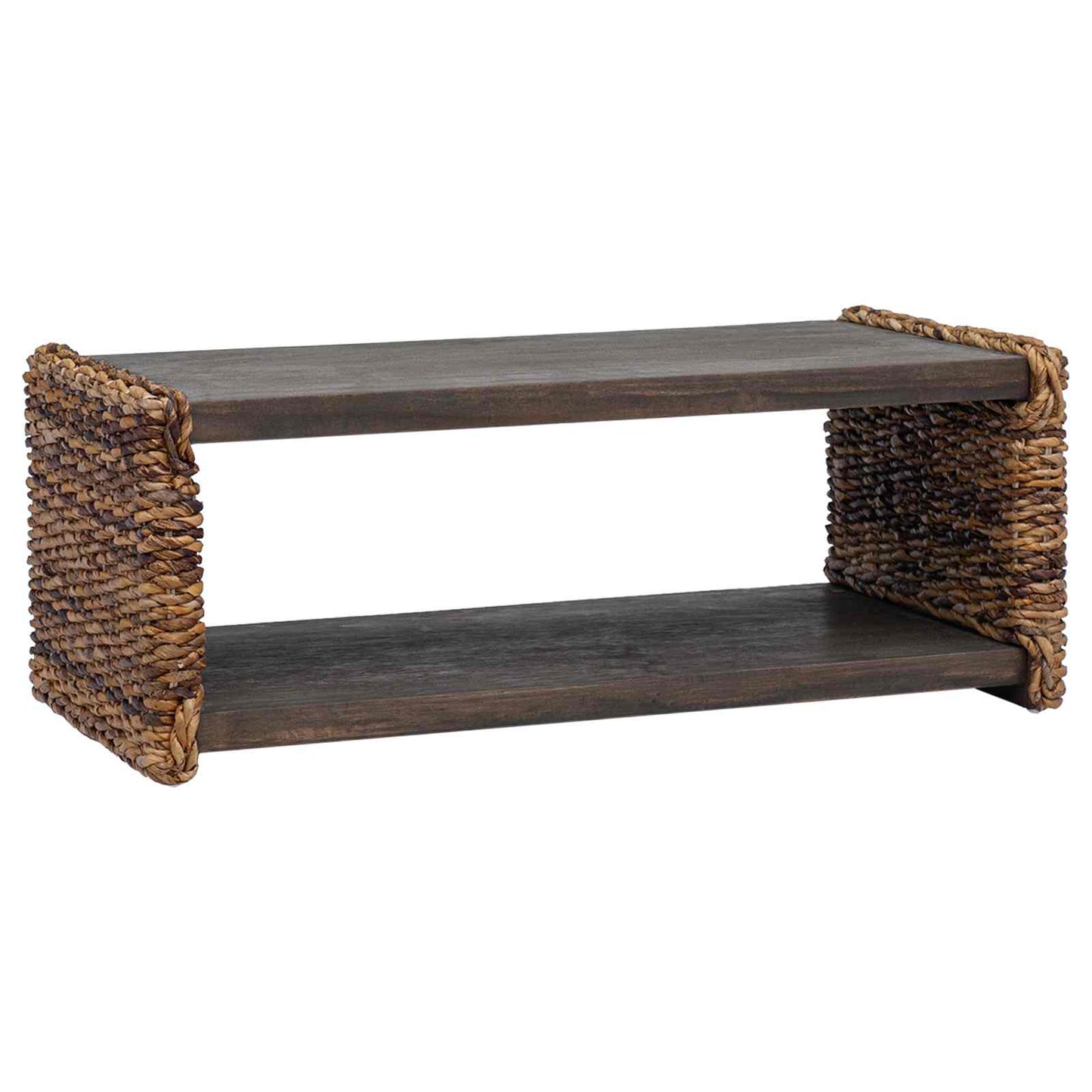 Coffee Table Natural 90 x 45 x 35 cm Solid Mahogany Wood