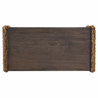 Coffee Table Natural 90 x 45 x 35 cm Solid Mahogany Wood