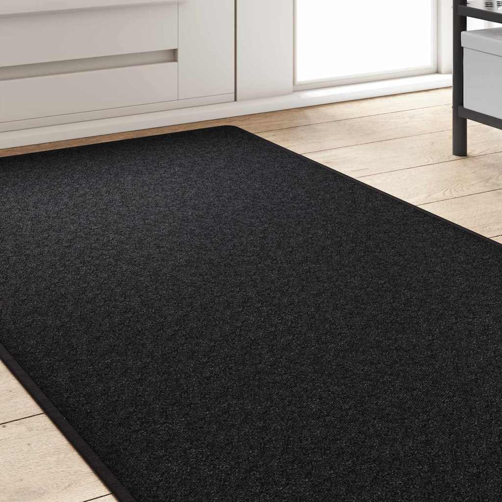 Carpet Runner Anthracite 80 x 500 cm 100% Polypropylene