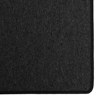 Carpet Runner Anthracite 100 x 150 cm 100% Polypropylene