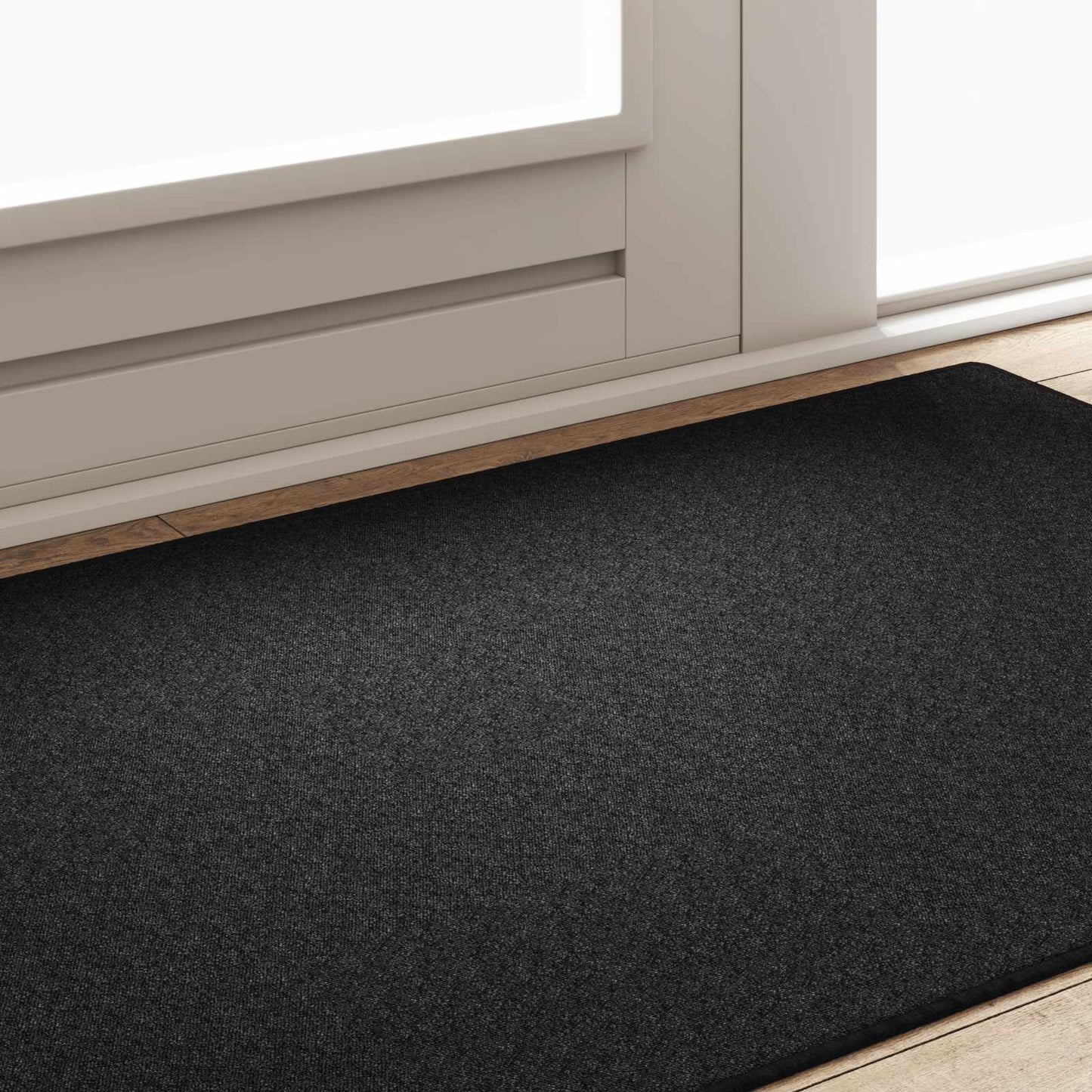 Carpet Runner Anthracite 100 x 150 cm 100% Polypropylene