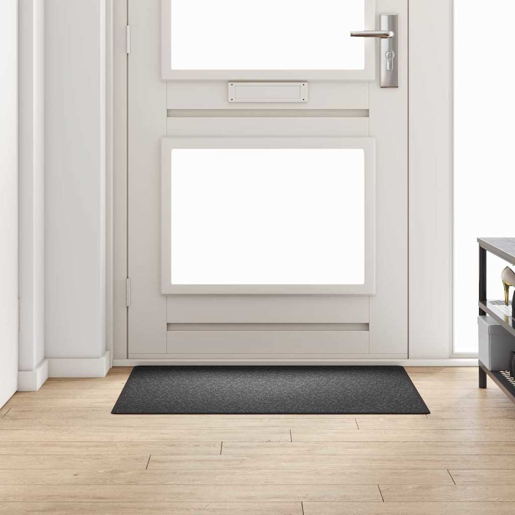 Carpet Runner Dark Grey 100 x 100 cm 100% Polypropylene