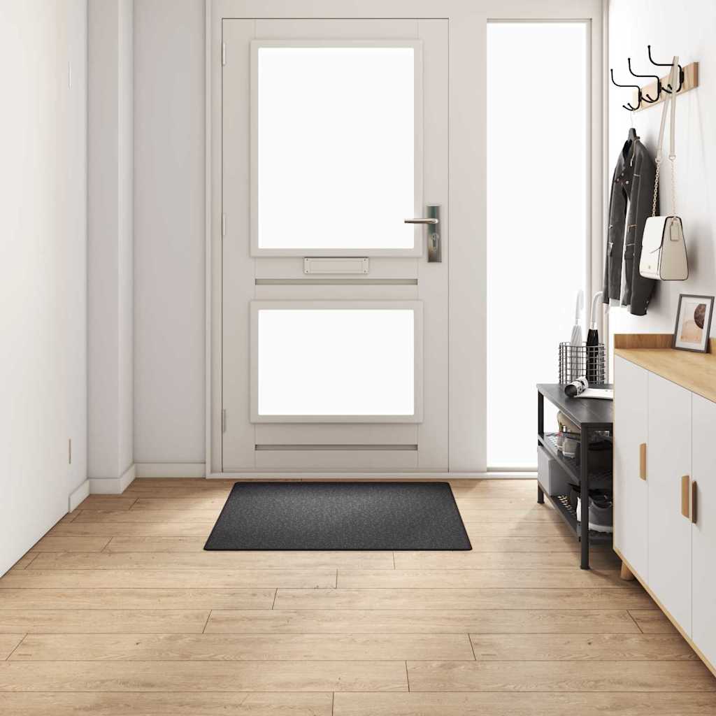 Carpet Runner Dark Grey 100 x 100 cm 100% Polypropylene