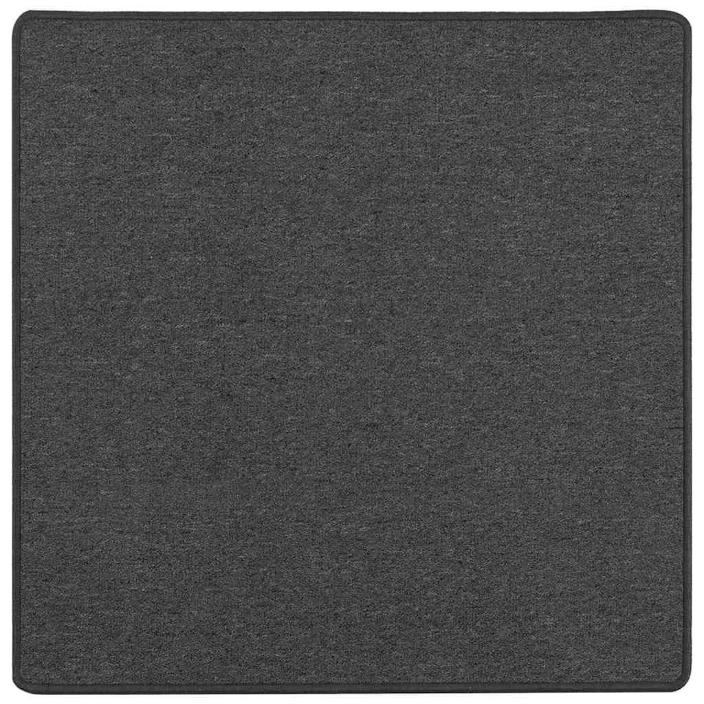 Carpet Runner Dark Grey 100 x 100 cm 100% Polypropylene