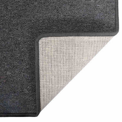 Carpet Runner Dark Grey 100 x 150 cm 100% Polypropylene