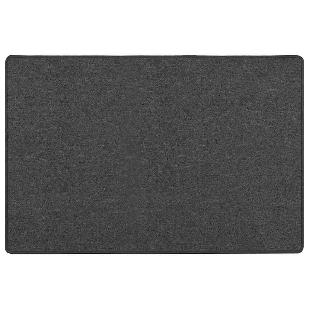 Carpet Runner Dark Grey 100 x 150 cm 100% Polypropylene