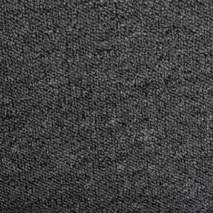 Carpet Runner Dark Grey 100 x 300 cm 100% Polypropylene