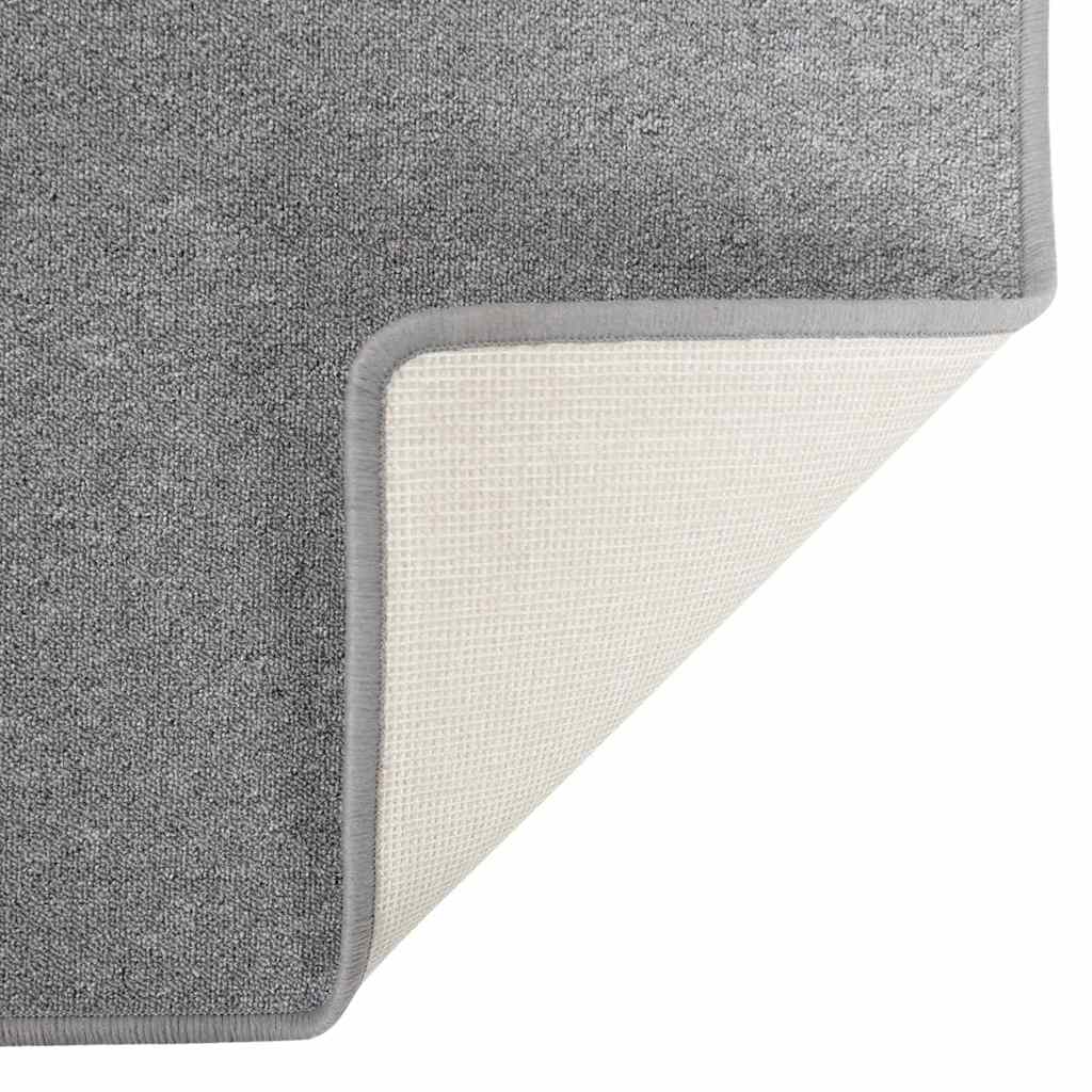 Carpet Runner Light Grey 100 x 100 cm 100% Polypropylene