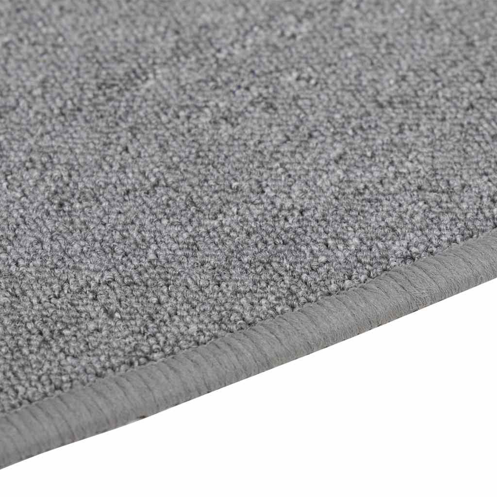 Carpet Runner Light Grey 100 x 100 cm 100% Polypropylene