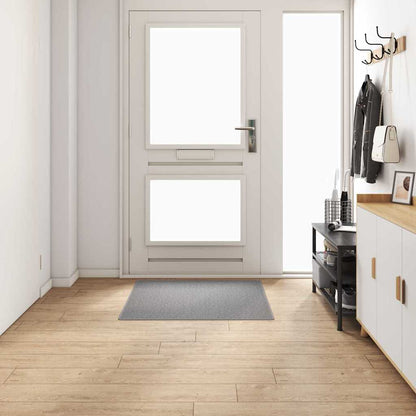 Carpet Runner Light Grey 100 x 100 cm 100% Polypropylene