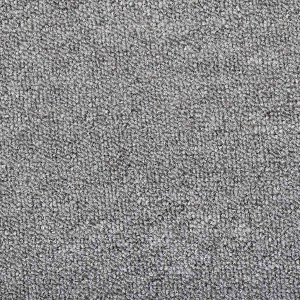 Carpet Runner Light Grey 100 x 100 cm 100% Polypropylene